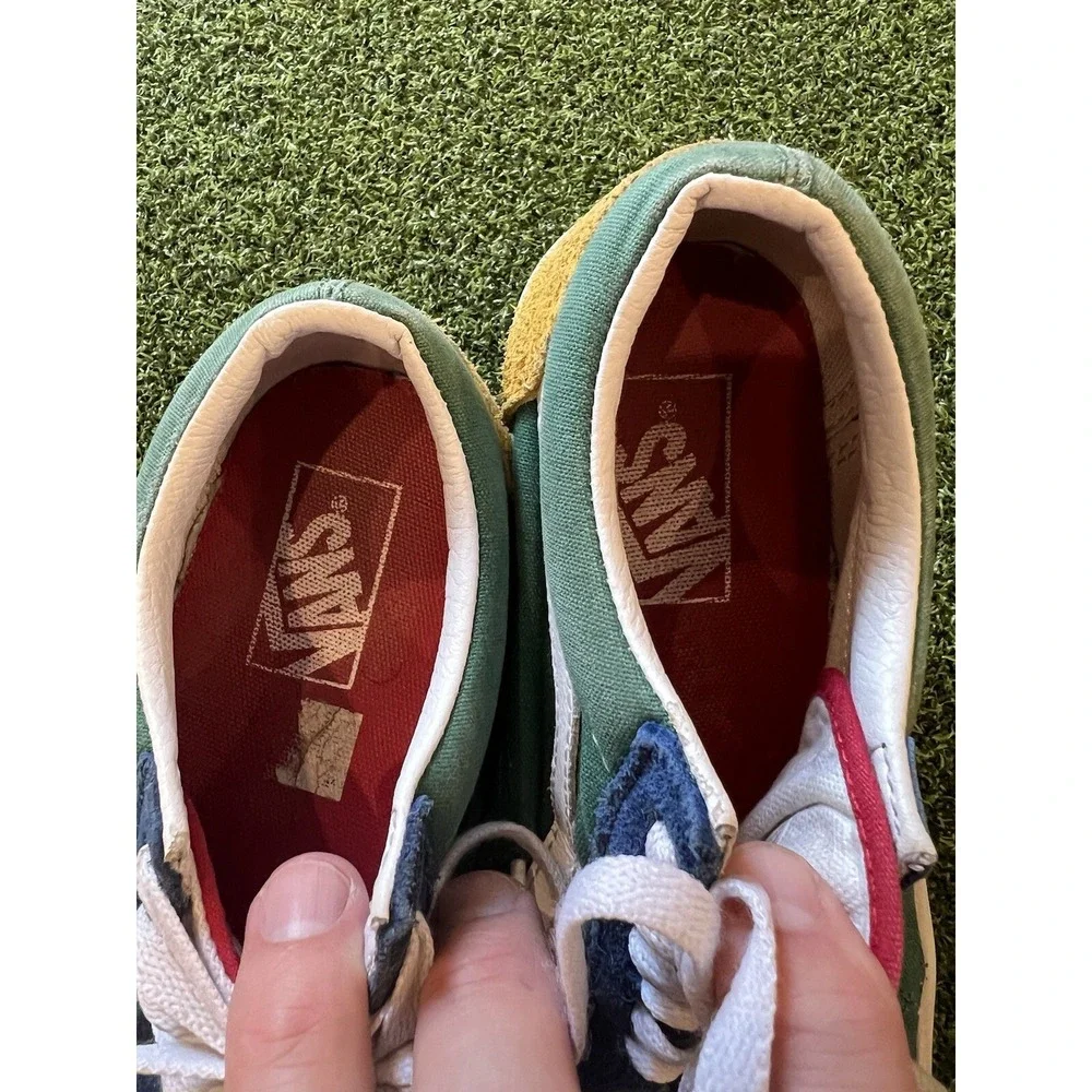 VANS Yacht Club Old Skool Primary Color Block Shoes Mens 5.5 Women's 7‎ Skater